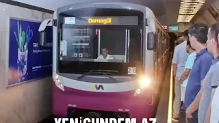 Metroda ilk dəfə qadın maşinist işə götürüldü