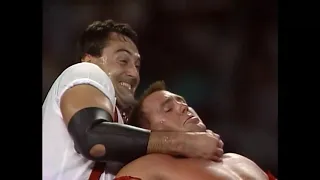 Hulk Hogan & Brutus “The Barber” Beefcake vs  Money Inc  06 14 93