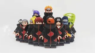 [Filler] Naruto/Naruto Shippuden Akatsuki Minifigures by WM Blocks