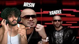 AMERICAN REACTS TO OLD SCHOOL REGGAETÓN - WISIN Y YANDEL - TE SIENTO REACCION 🇵🇷