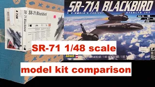 SR-71, Blackbird, 1/48 scale model kit review