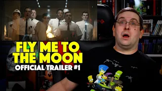 REACTION! Fly Me to the Moon Trailer #1 - Scarlett Johansson Movie 2024