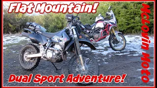 Africa Twin / DRZ400 Ride to Flat Mountain With Mike! Part 2!