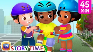 Chika Learns To Ride A Bike  + Many More ChuChu TV Good Habits Bedtime Stories For Kids