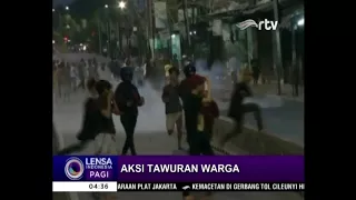 TAWURAN WARGA MENTENG TENGGULUN VS WARGA PASAR RUMPUT - 25 DES 2017