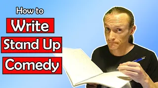 How to write a 5 minute stand up comedy set.