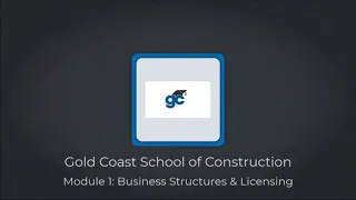 Florida Contractor License Exam Prep - Module 1: Business Structures and Licensing