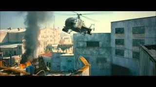 The Expendables 2 - Clip 2 - "Bike and Helicopter"