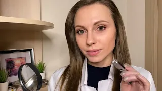 Detailed exam of moles • ASMR Doctor