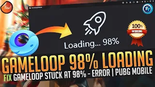 Gameloop 98% loading Stuck fix 2024 (100% Working)