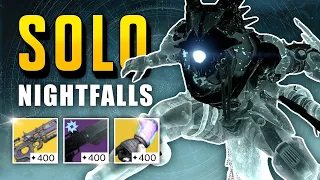 Soloing The Winter's Run Nightfall in Destiny 1 (3x)