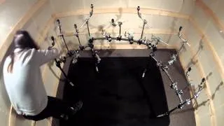 Drum set time lapse / F.A.C.E. song teaser