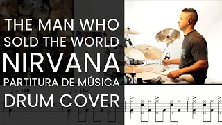 THE MAN WHO SOLD THE WORLD 💸 DRUM COVER PARTITURA