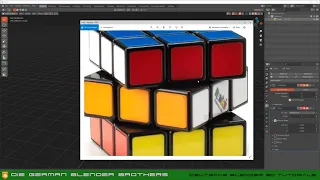 Rubiks Cube modellieren und texturieren. Teil 1