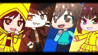 Glow Up Meme But It's The Little Nightmares Characters | Gacha Club | Original?