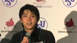 2015 Skate Canada International: Yuzuru Hanyu (Silver-Men's)