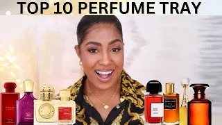 PERFUME TRAY | FRAGRANCES I CAN'T GET ENOUGH OF