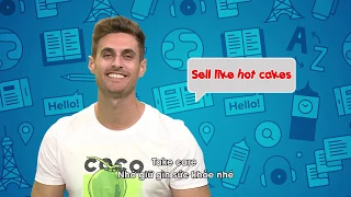 "SELL LIKE HOT CAKES" - English in a minute - Idioms & phrases [Eng/viet sub]