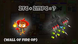 【Bloons TD 6】2MPTC with Flying Fortress and Wall of Fire!