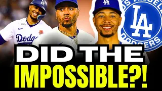 INCREDIBLE! Fans were excited! DODGERS NEWS