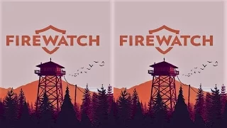 3D VR video Firewatch  3D SBS VR box google cardboard