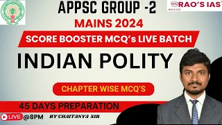 APPSC Group-2 Mains |INDIAN POLITY| Current Based Indian Polity MCQ's Day-3|#APPSC