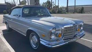 Mercedes 280SE 3.5 Walk Around