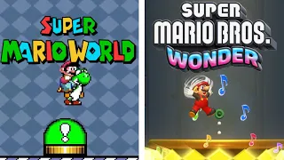 SUPER MARIO BROS. WONDER - All Music References