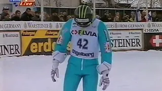 Adam Małysz - Engelberg 1997 (styczeń) - 1. konkurs