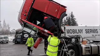 Actros MP4 odpuściliśmy naprawę aby nie narobić jeszcze więcej szkód ! Czy diagnoza była trafna ???