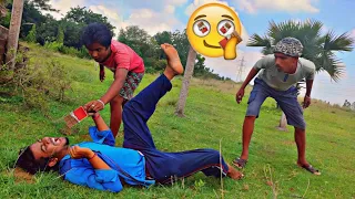 TRY TO NOT LAUGH CHALLENGE Must watch new funny video 2020_by fun sins।village boy comedy video।ep 9