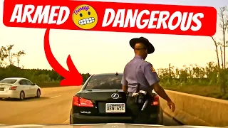 ARMED & DANGEROUS LEXUS IS250 Arkansas State Police Chase!