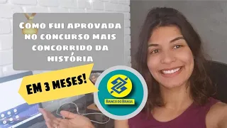 COMO PASSEI NO CONCURSO DO BANCO DO BRASIL-2021