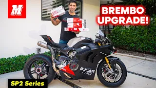 Ducati Panigale V4 SP2 Gets Brembo Upgrades! | SP2 Series Part 5 | Motomillion