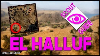 How to Spot on the Map El Halluf: South