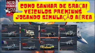 Veja como é fácil ganhar veiculo premium jogando Simulação aérea - War Thunder