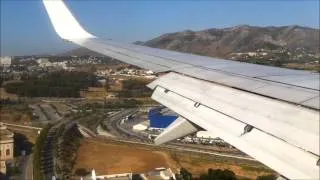 Boeing 737-800 HARD LANDING!! At Malaga