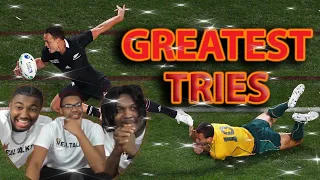 AMERICANS FIRST EVER REACTION TO All Time Greatest RUGBY Tries HD