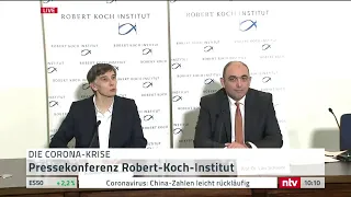 Live: Pressekonferenz des Robert Koch Instituts zum Coronavirus