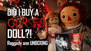 Unboxing | Almost Exact Replica | Annabelle | Raggedy Ann | Cursed Doll