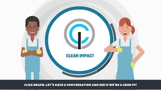 Clean Impact Commercial cleaning animation
