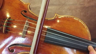 Ifstrings master build Guarneri 1741 "Ex-Heifetz"~SOLD