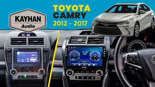 Installation Headunit for TOYOTA Camry 2012 - 2017 | Kayhan Audio |