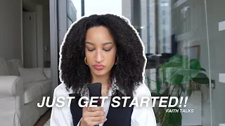 FAITH TALKS✨| Get started on what God is calling you to do! Let him do his work 🤍