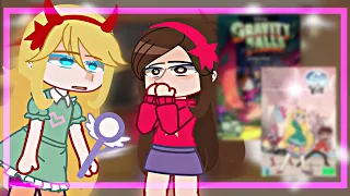 •|Gravity Falls e Star vs as forças do mal reagindo•|gacha club