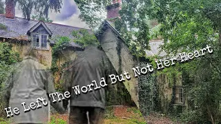 ABANDONED HOUSE HIDDEN IN THE WOODS - AFTER HE PASSED SHE GAVE UP EVERYTHING LEAVING ALL BEHIND