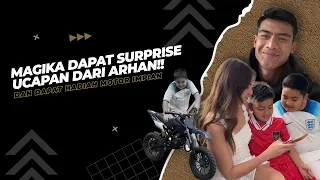 extraordiNIAry | MAGIKA DAPAT SURPRISE UCAPAN DARI ARHAN!! DAN DAPAT HADIAH MOTOR IMPIAN