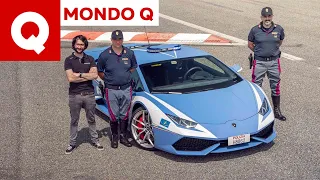 I segreti della Lamborghini Huracan della Polizia (+ Autovelox)