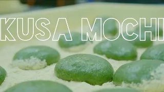 【仙臺だんご いち福】草もちができるまで / Kusa Mochi / よもぎ餅 / だんご三兄弟