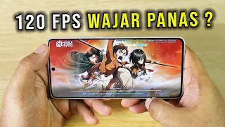 Test Mobile Legends POCO X6 Pro 5G Gameplay Ultra + 120 FPS Sebentar doang udah panas ?